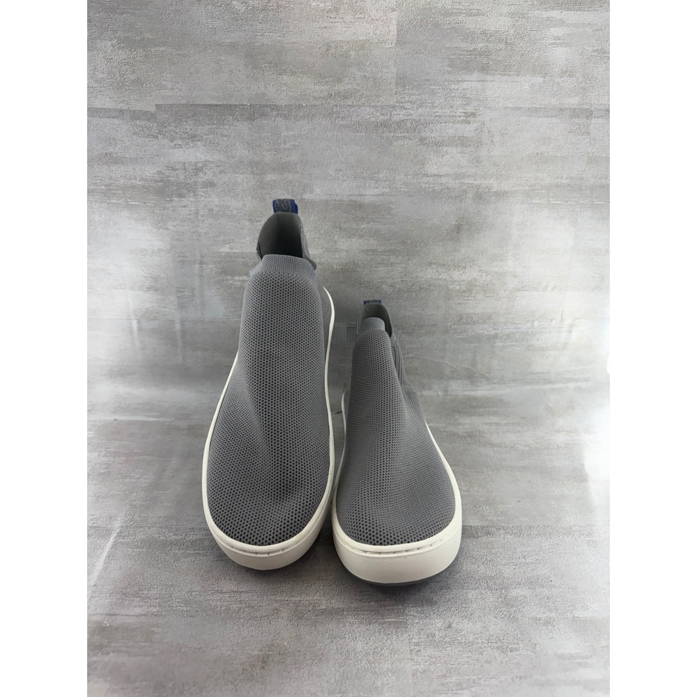 LL Bean Vista Knit Slip-On Sneakers Grey Women Sz 6 Medium 515734